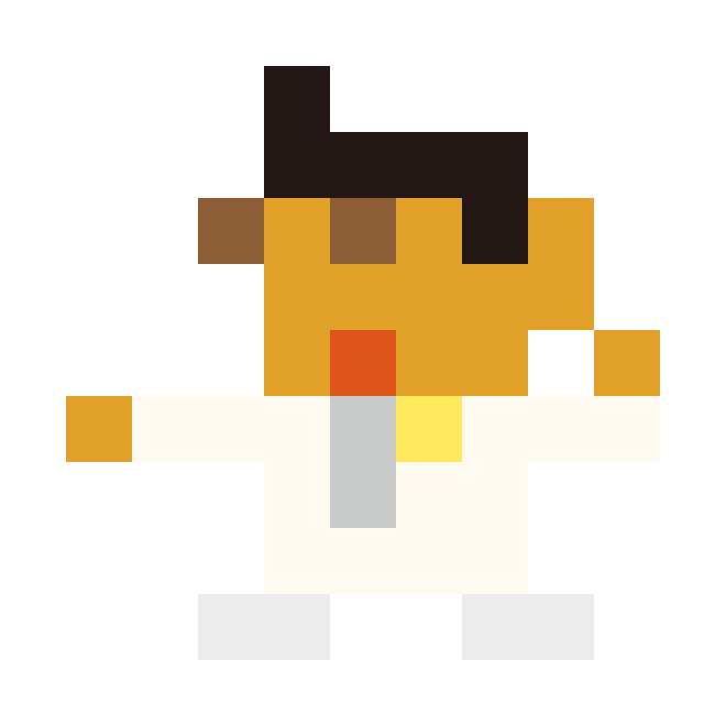 Person in a wedding suit pixel images