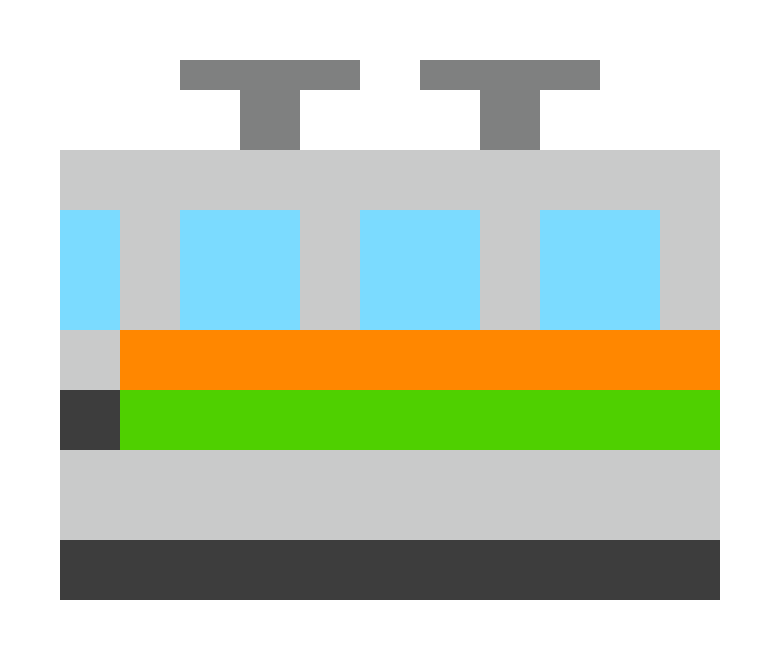 火车（第一节车厢） pixel images