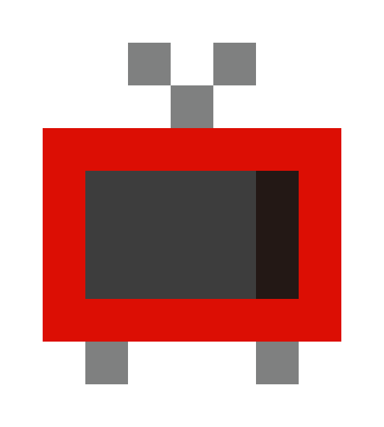 电视 pixel images