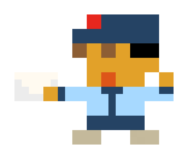 Postman pixel images
