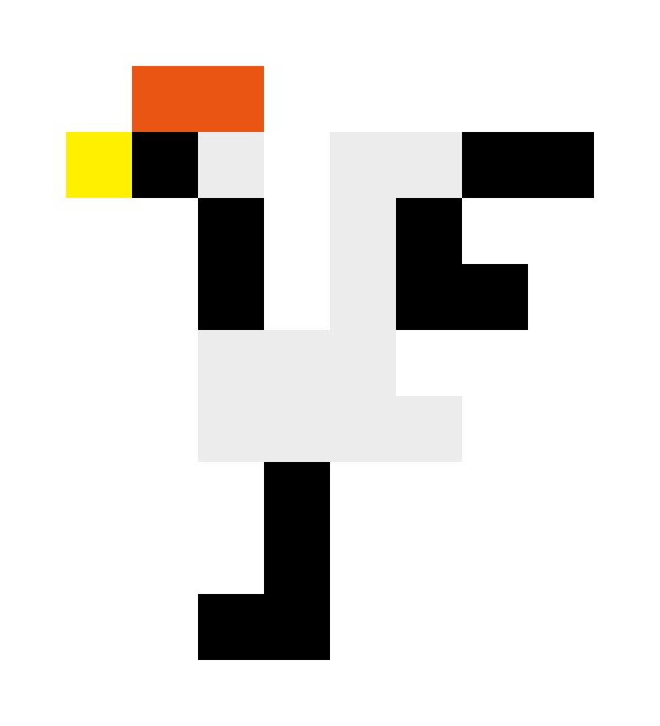 鹤 pixel images