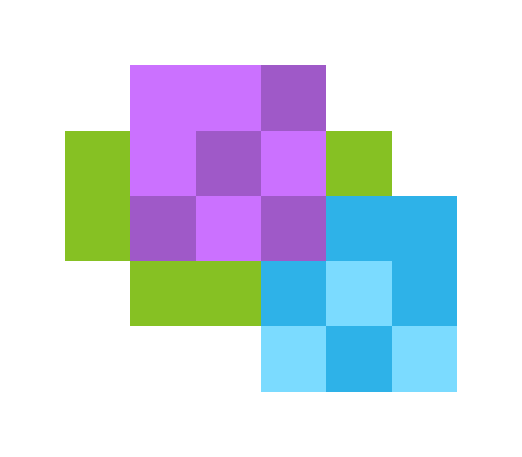 Hydrangea pixel images