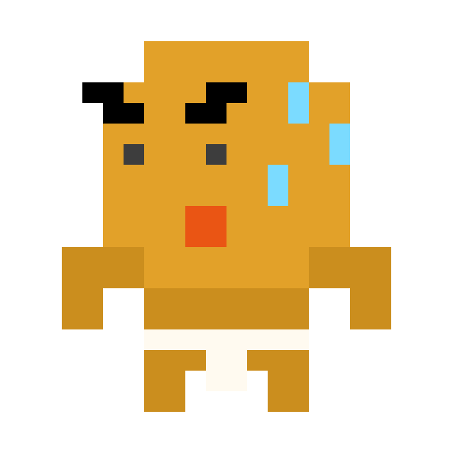 Nureokaki Man pixel images