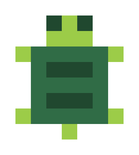 乌龟像素图片