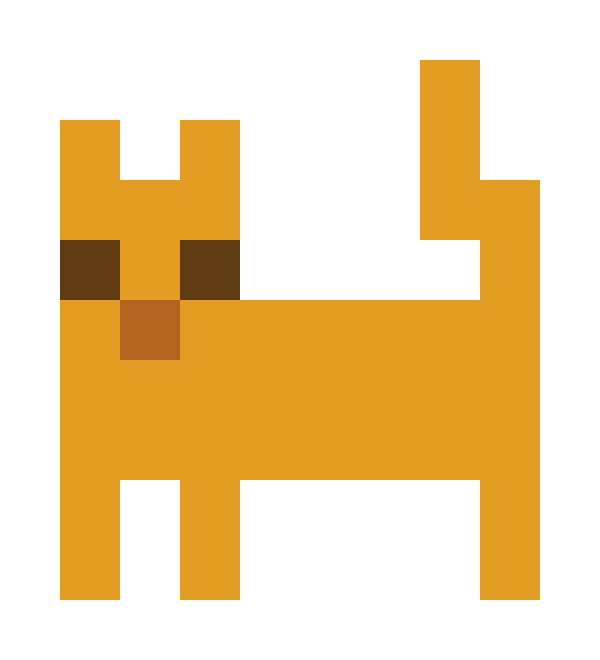 棕科动物 pixel images