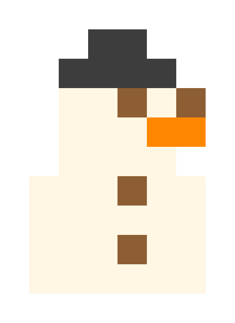 雪人 pixel images