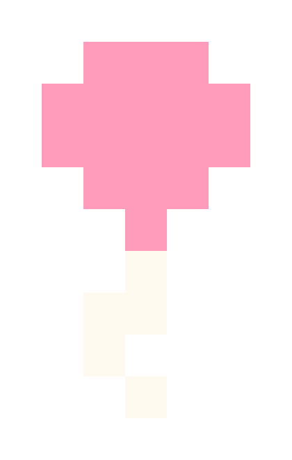 粉色气球 pixel images