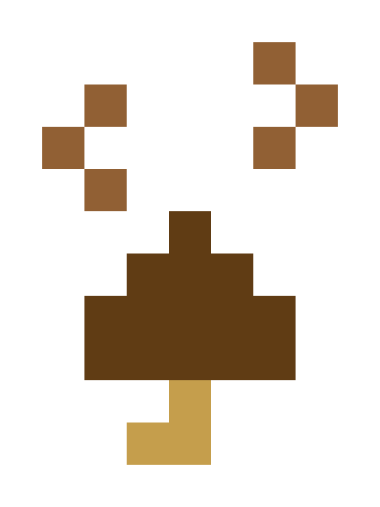 Poop mushrooms pixel images