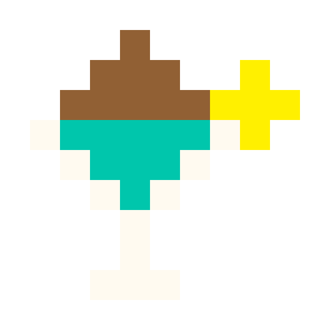 Poop cocktail pixel images