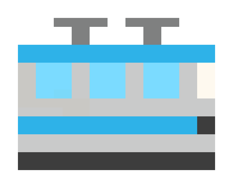 火车（拖车） pixel images