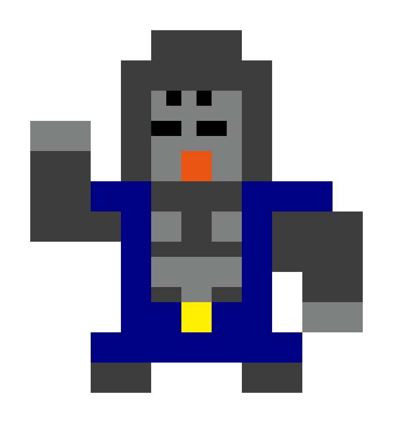 Gori Man pixel images