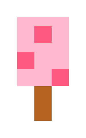 草莓冰淇淋像素图片