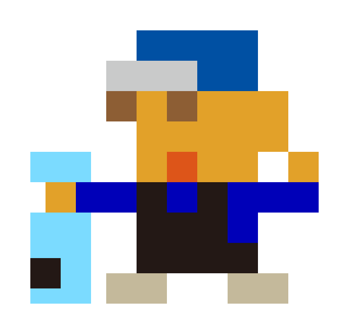 Fishmonger pixel images