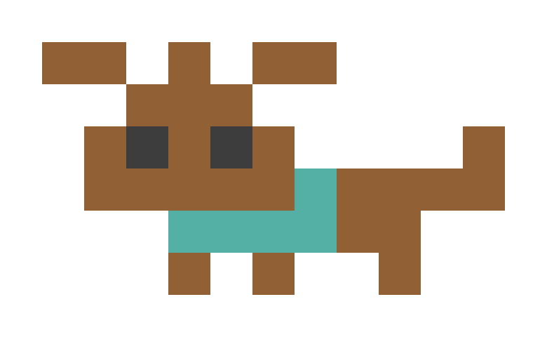 Poop dog pixel images