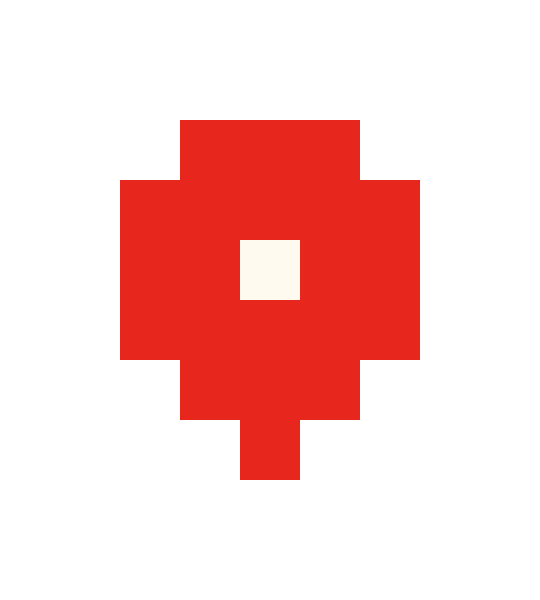 地图图钉（红色） pixel images