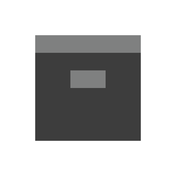 文件盒（黑色）像素图片