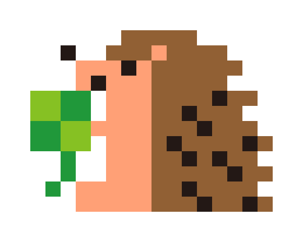 Satake hedgehog pixel images