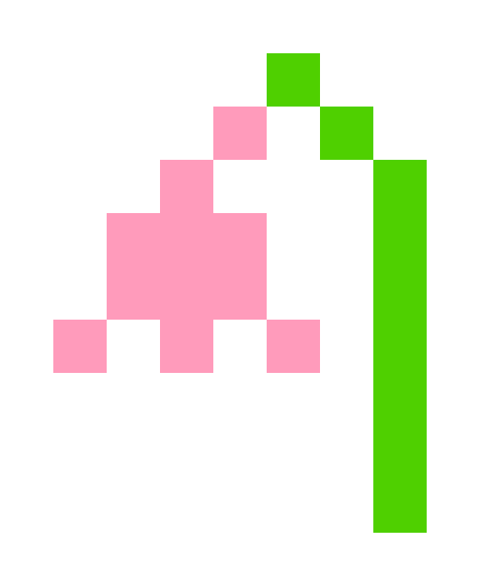 Pink tin pixel images