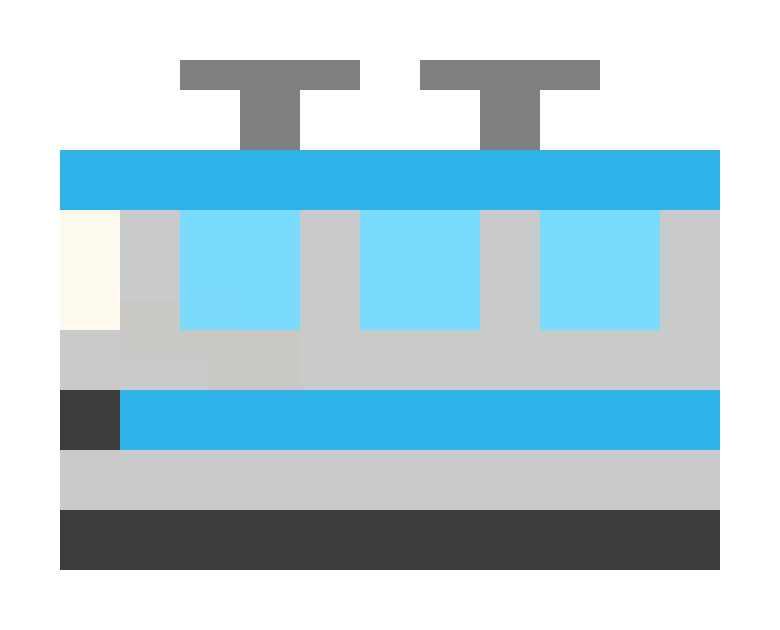 火车（第一节车厢） pixel images