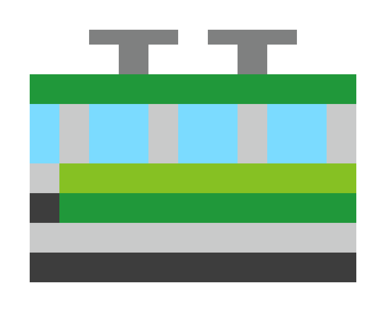 火车（第一节车厢） pixel images