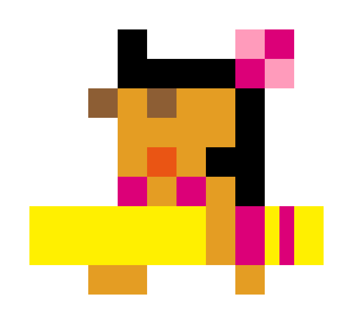 Surfer Girl pixel images