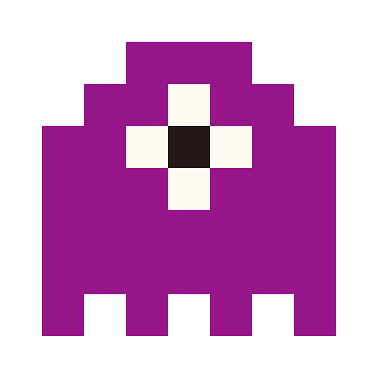 Purple Alien pixel images