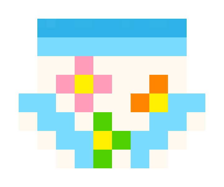 Diapers (with pattern) pixel images