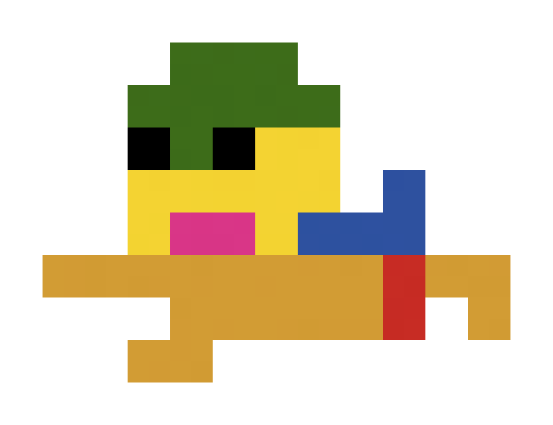 Panichi Mask Man 来自 Flying Maedes 6 pixel images