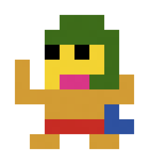 前德斯 11 的 Panichi 面具人 pixel images