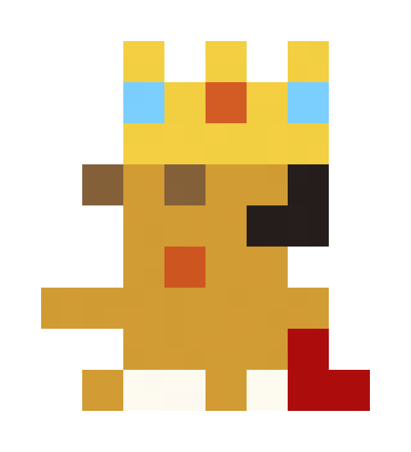 裸体之王像素图片