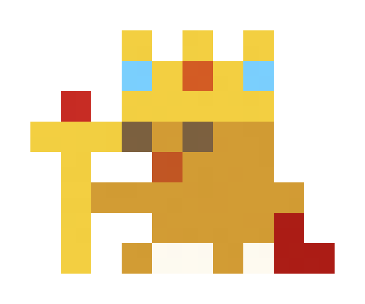 The newborn king pixel images