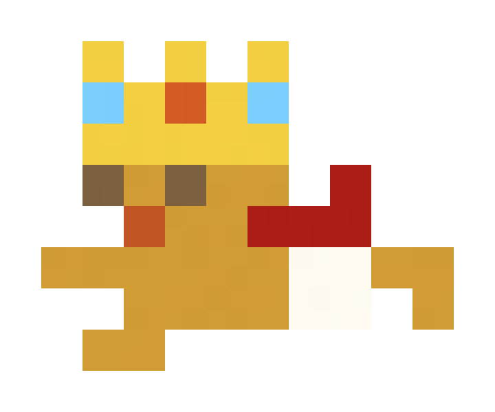 The newborn flying king pixel images