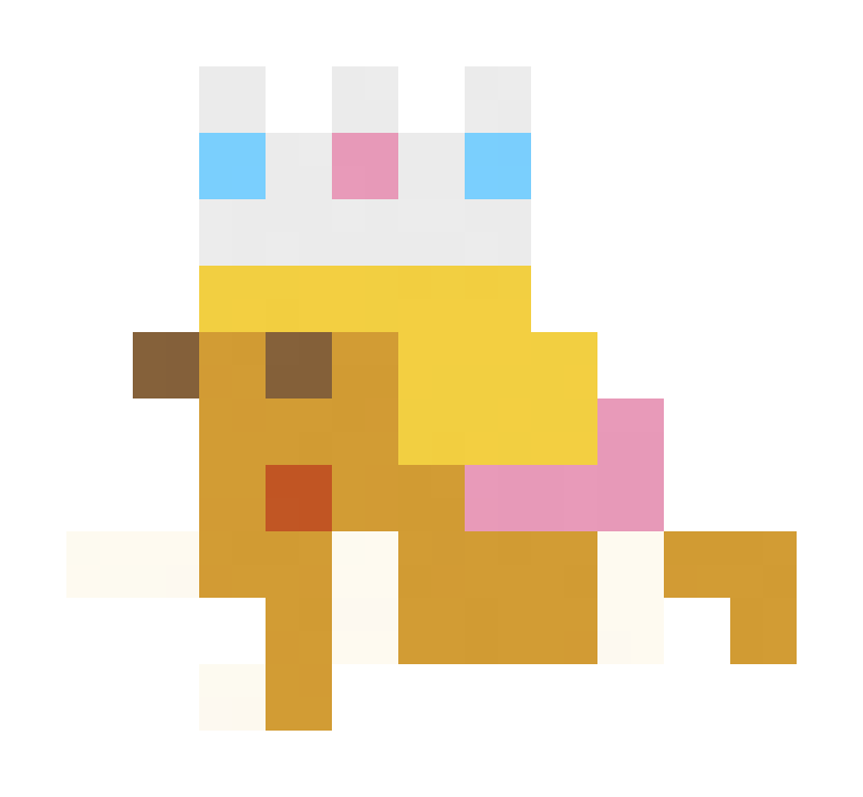 Queen of the Flying Naked Kingdom pixel images