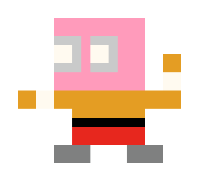 Maskman pixel images