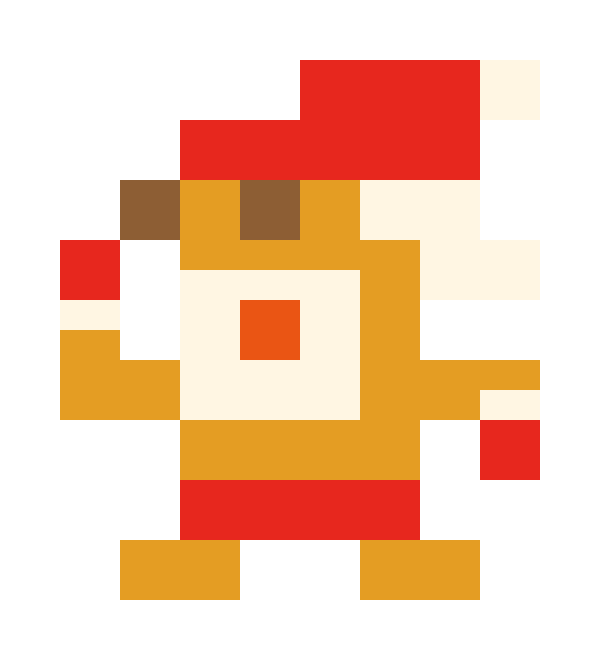 Panichi 的圣诞老人像素图片