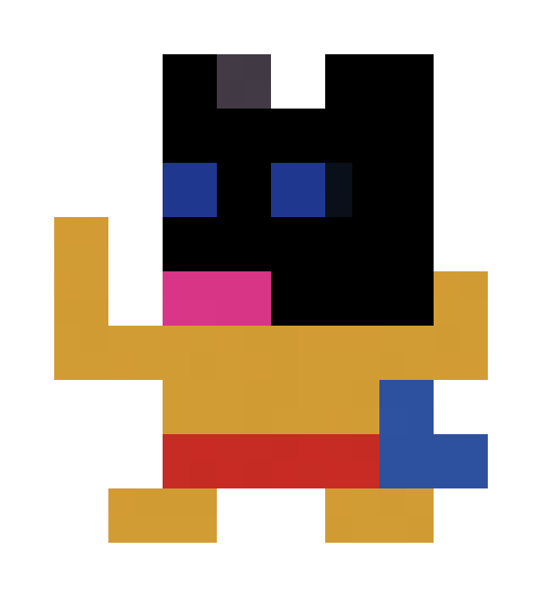 前德斯 1 号的 Panichi 面具人像素图片