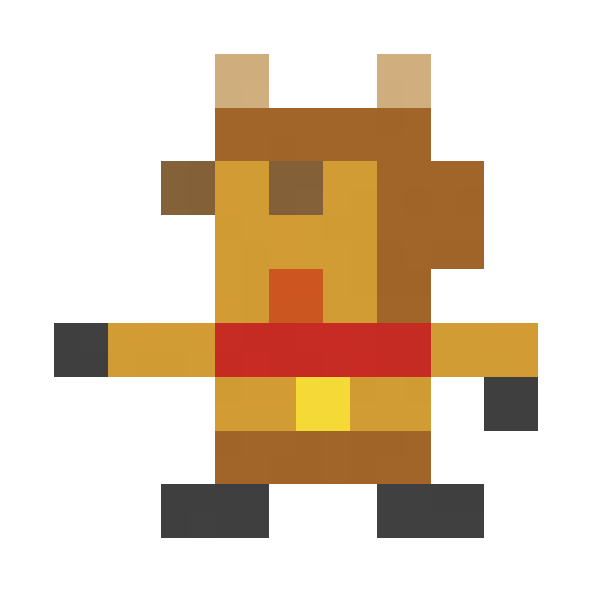 Panichi 的驯鹿服装像素图片